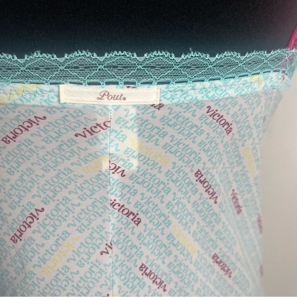 2010 Victorias secret pout nightie and low rise thong  size small - Picture 4 of 10